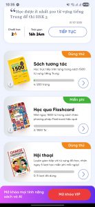 Các tính năng của TOB - 1500 từ vựng tiếng Trung